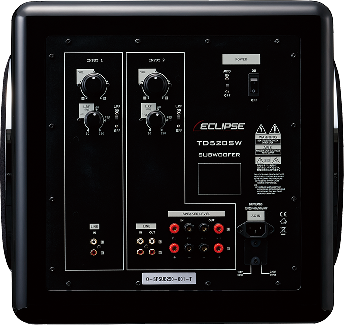 TD520SW - Features | ECLIPSE Home Audio Systems